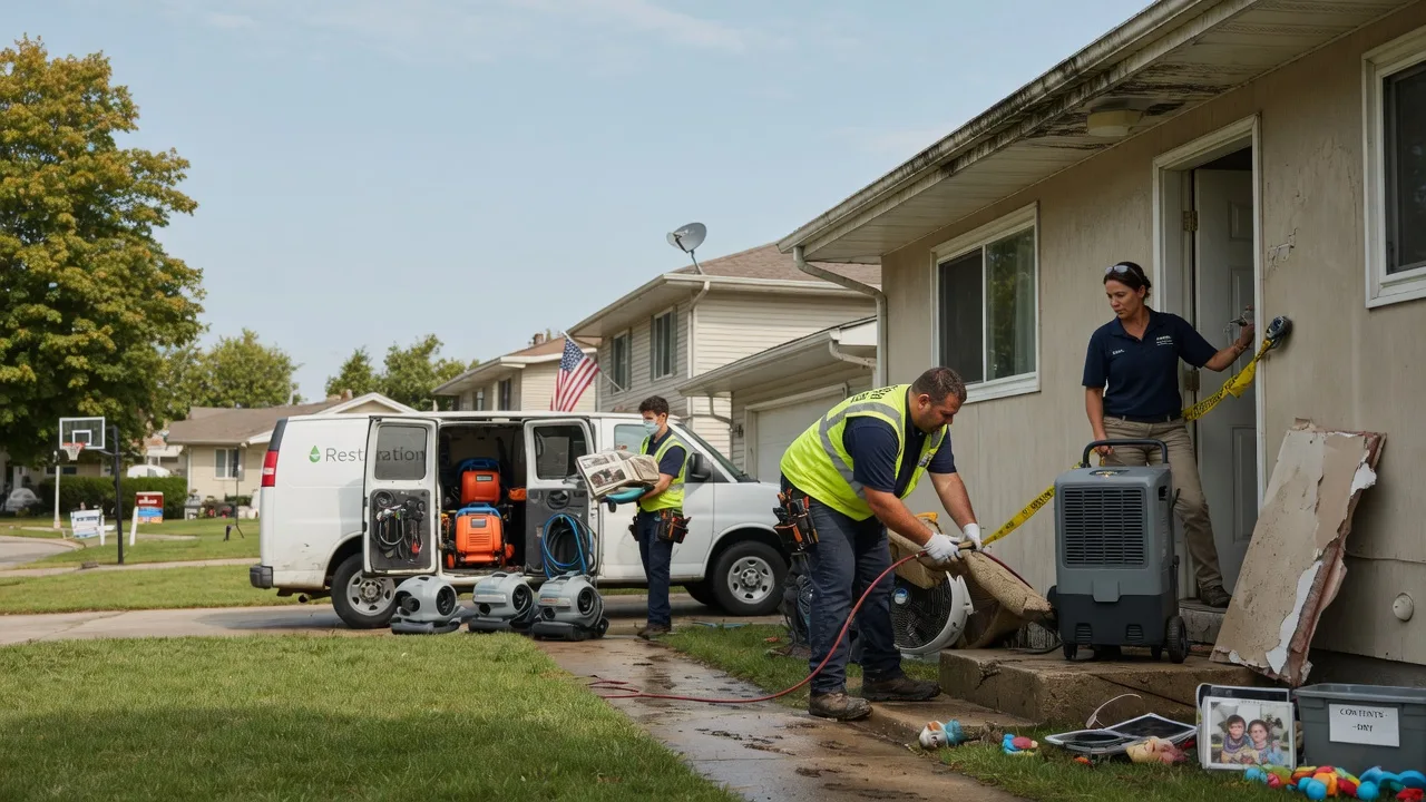 Water Damage Restoration in Benwood, WV near me